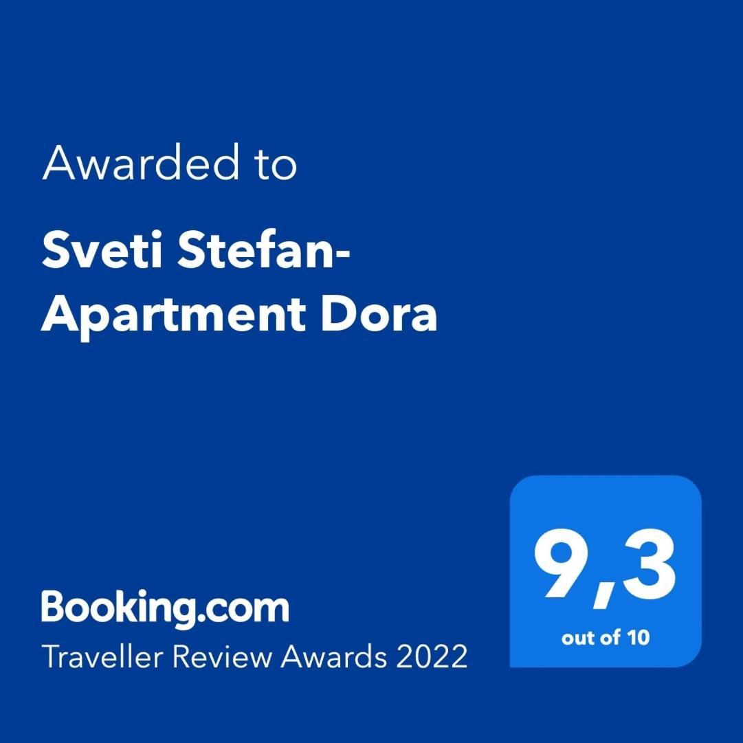 Sveti Stefan- Apartment Dora 外观 照片